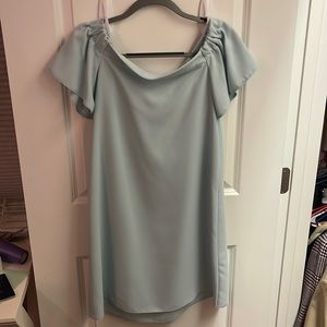 Off the shoulder dress